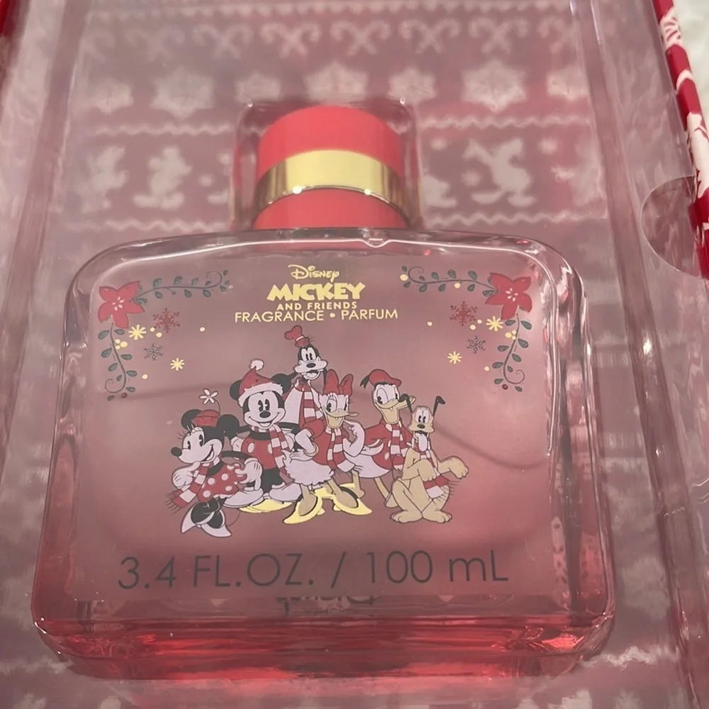 Disney Mickey Mouse & Friends Holiday Fragrance Parfum Perfume 3.4 fl. oz. New
